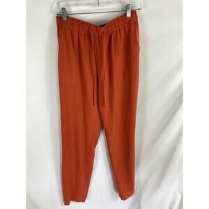 NYCC New York Clothing Co Orange Jogger Pants Size Medium